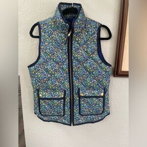 J. Crew X Liberty Fabric Women’s Vest